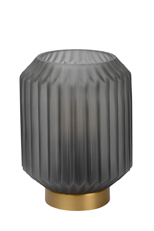 Lucide SUENO - Table lamp - Ø 13 cm - 1xE14 - Grey - turned off